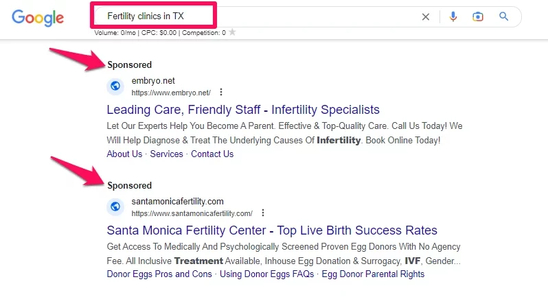 Navigating Google Ads for IVF Clinics: A Step-by-Step Approach