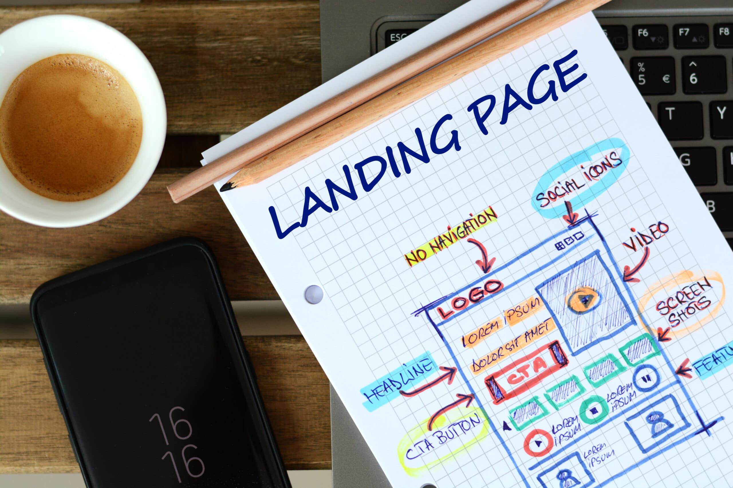 dedicated landing page