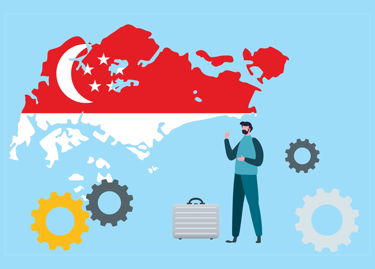 How can a foreigner start a company in Singapore?
