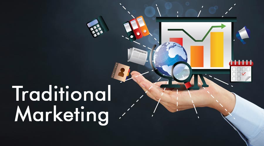 What is traditional marketing?