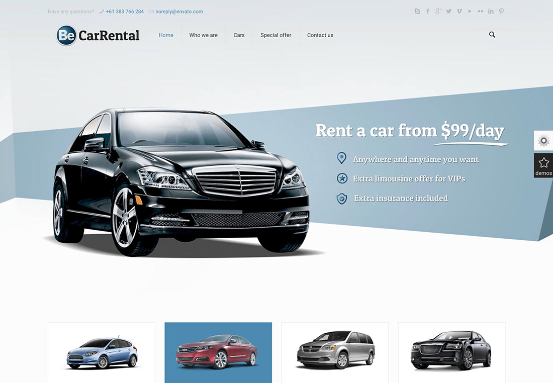 video marketing car rental